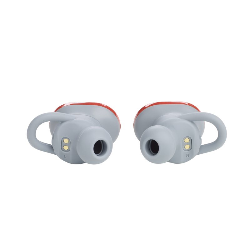 JBL Endurance Race TWS - Coral - Waterproof true wireless active sport earbuds - Back image number null